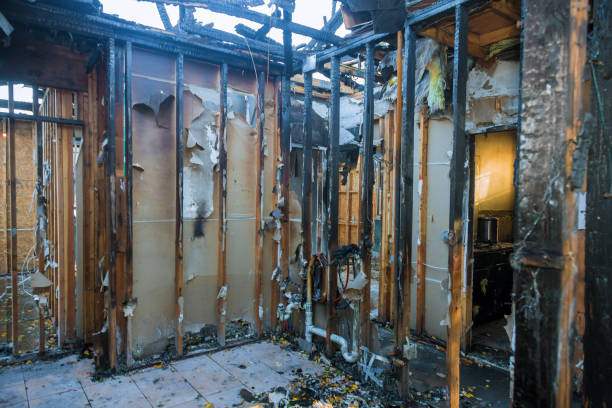 Professional Soot Cleanup technician working in West DeLand, FL